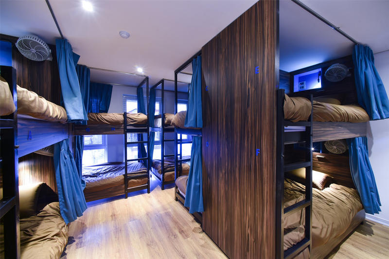 best hostels hanoi - Cocoon hostel - bunk beds