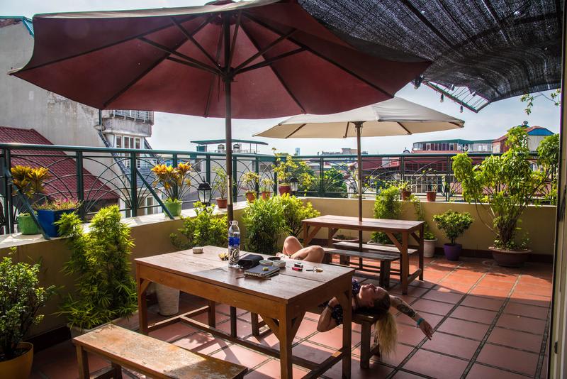 best hostels Hanoi - Vietnam Backpacker Hostels - outside