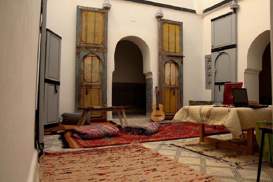 best hostels in Marrakech, earth hostel