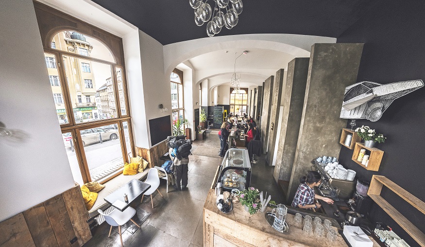 best party hostels in prague, bar at Czech Inn