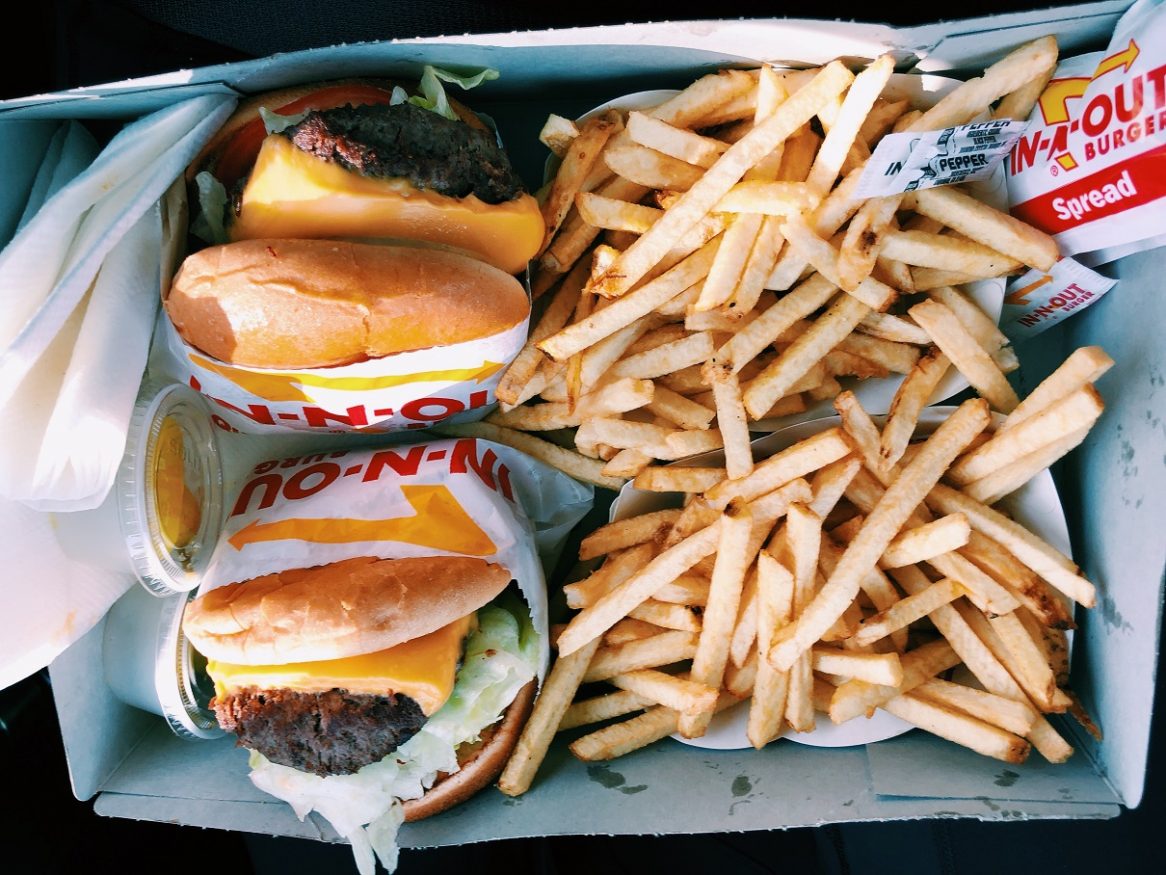 backpacking USA - food in america