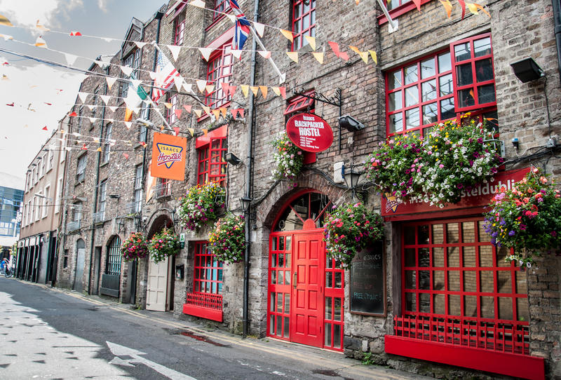 best hostels dubin - temple bar