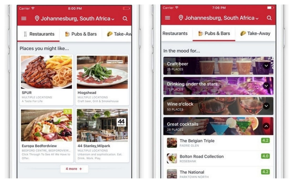 Best Travel Apps - Zomato