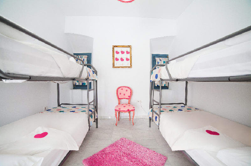 best hostels in seville, La Flamenka Hostel dorm room