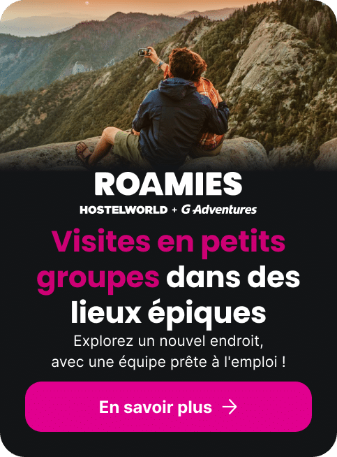 Visites en petits groupes dans des lieux épiques
Explorez un nouvel endroit,
avec une équipe prête à l'emploi !
En savoir plus